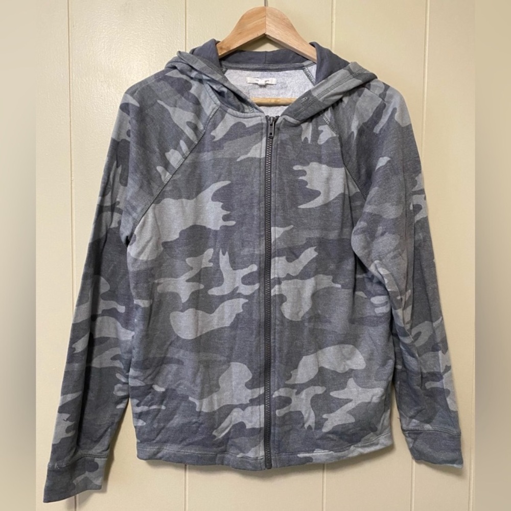 Maurices Camouflage Knit Zip Hoodie